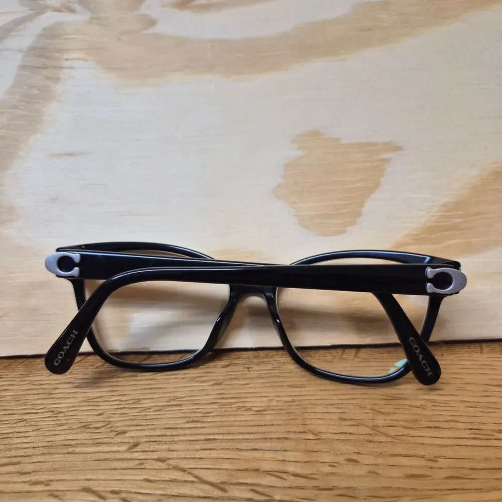 Coach HC6246U 5002 Black Cat Eye Eyeglasses Frames Womens 53-16-140